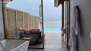 Emerald Faarufushi Maldives - Water Villa with Pool Room Tour