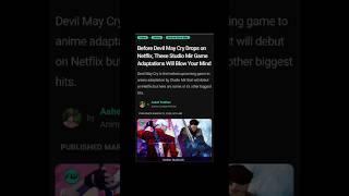 Before #DevilMayCry Drops on #Netflix These Studio Mir Game Adaptations Will Blow Your Mind