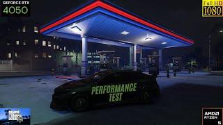 GTA 5 Test On HP Victus 15  Ryzen 5 8645HS | RTX 4050 With Ultra Graphics Natural Vision Evolved