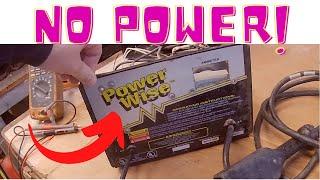 36 volt Golf cart battery charger repair Power Wise EZ-GO