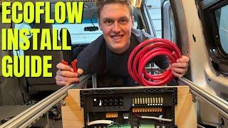 How To Install the FUTURE of CAMPER ELECTRICAL systems (ecoflow power kit)