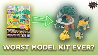 Turtwig Evolution Set Turtwig - Grotle - Torterra And Bonus Sleeping Pikachu Build