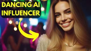 I FOUND A NEW WAY TO CREATE A DANCING AI INFLUENCER WITH ONE AI TOOL.