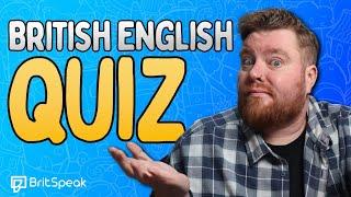 How Good Is Your British English? BritSpeak Pub Quiz [LIVE]