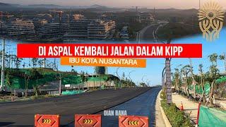 IKN Hari ini! Terus Semangat pantau situasi IKN, Jalan mulai di aspal hingga pantauan ke Titik Nol