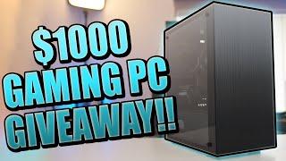 INSANE $1000 Gaming PC Build 2020 + GIVEAWAY!