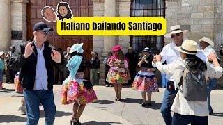 Italiano bailando Santiago - Viaje a Peru - Una Peruana En Italia