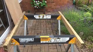 Toughbuilt C550 Sawhorse Jobsite table