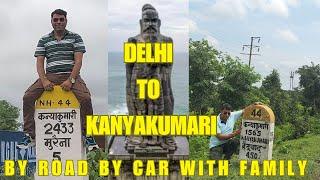 "From North to South: Delhi to Kanyakumari Road Trip with Family | Ep1 Unforgettable Memories"