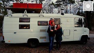 Vintage Camper becomes a new home for a trip around the world