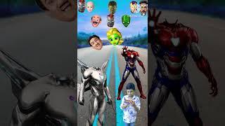 Superior Iron man with Iron man  very funny head the set #magic# video# Games