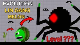 EVOLUTION OF LIN GANG MELON In Melon Playground - People Playground