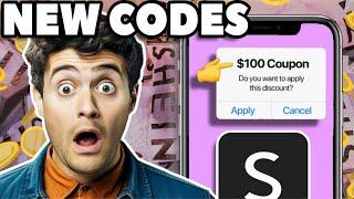 Shein Promo Codes APRIL 2025  New Coupon Code List for Shein *$100 OFF*