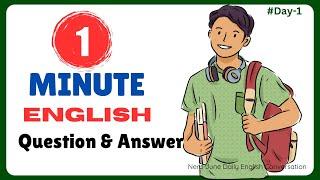 One Minute English | Question and Answer | Day-1