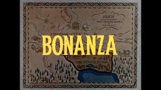 "Bonanza" (in Color) — Season One / 1959-1960 Season opening theme/end credits sequences (1959-60)