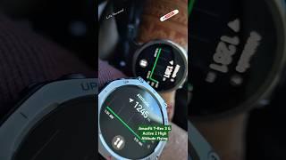 Amazfit T-Rex 3 Vs Active 2 High Altitude Tracking on Flight #trending #shorts #2025 #ytshorts #edc