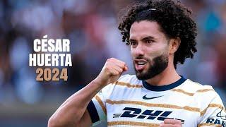 César "Chino" Huerta  2024 • Mejores Jugadas, Pases, Goles & Asistencias • Pumas UNAM