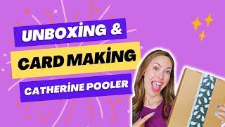 Unboxing and Card Making Video with the NEW BOO Box from Catherine Pooler