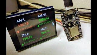 Live Stock Price Display with ESP8266