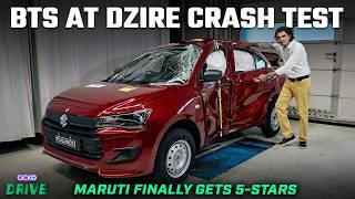 Historic 5 Stars For Maruti Dzire At Global NCAP