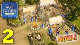 Age Of Empires Mobile Gameplay Walkthrough Part 2 (iOS, Android, Bluestacks)