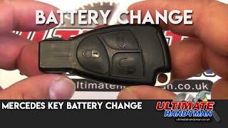 Mercedes key battery change