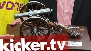 Die kicker-Torjägerkanone auf Reisen - kicker.tv