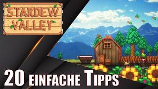 Stardew Valley 20 einfache Tipps