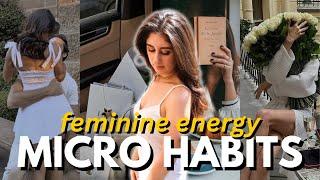 10 Micro Habits to Increase Your Feminine Energy | How to be More Feminine and Attractive