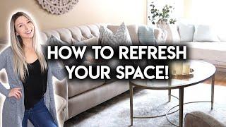 4 LIVING ROOM LAYOUT IDEAS | LIVING ROOM MAKEOVER