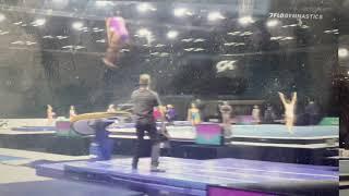 Simone Biles YURCHENKO DOUBLE PIKE in Podium Training (2021 G.K U.S Classic)