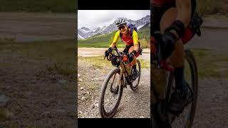 Tour Divide 2022 leaders at Spray Lakes