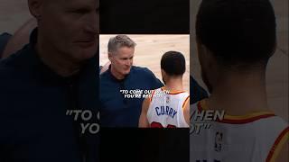 Steph just shocked Steve Kerr 