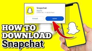 PAANO MAGDOWNLOAD NG SNAPCHAT APP | Riencyll Cabile