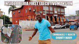 INSIDE LIBERIA FIRST EXECUTIVE MANSION, JOSEPH JENKINS ROBERTS OFFICE