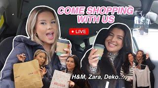 LIVE SHOPPING VLOG mit Hannah  H&M, Gilly Hicks, Zara, Sostrene Grene...