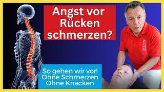 Wirbelsäule untersuchen – ohne Schmerzen, ohne Knacken! So arbeiten wir wirklich
