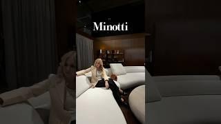 MINOTTI Самый грандиозный стенд и невероятные новые продукты на выставке 2025