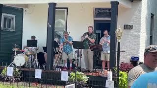 Porchfest 2023 - a few short clips - The Flying Klezmerians