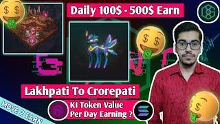 How To Earn $100-$500 Daily By Genopets  All Users Become Lakhpati Full Concept + Info | Move2Earn