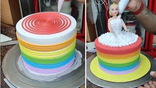 1kg Best Of Princess Rainbow Cake Decorating Ideas | Top Pretty Cake Decorating Tutorials 2024