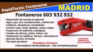 FONTANEROS USERA, MADRID 603 932 932