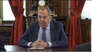 Интервью  С В Лаврова американским блогерам М Науфалу, Л Джонсону и Э Наполитано Москва, 12 03 25 36