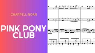 CHAPPELL ROAN -  Pink Pony Club for STRING QUARTET