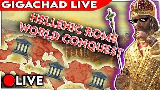 HELLENIC ROMAN WORLD CONQUEST - CRUSADER KINGS 3 ROADS TO POWER