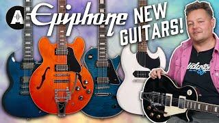 Epiphone Refresh the Range with Unique Guitars & Finishes!