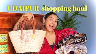 UDAIPUR Shopping market haul !!! Best places to shop in udaipur ||SAPNA RAI