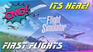 Amazing!! Microsoft Flight Simulator 2020 First flights - 4K @MicrosoftFlightSimulator