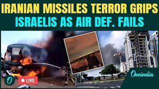 LIVE: 24 Israelis Killed Iran's BIGGEST Hypersonic Showdown |Irani Missiles Burning Tel-Aviv & Haifa