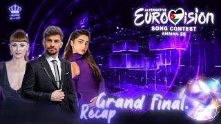 Alternative Eurovision Song Contest #35 • Amman, Jordan • Grand Final Recap [Voting is closed]